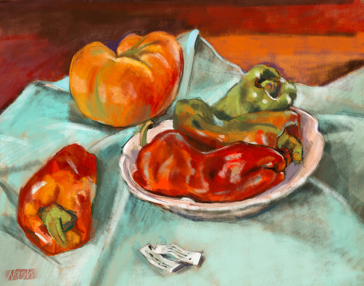 Red Tomatoes Boxed All-Occasion Notecard Set | 4 Card Set