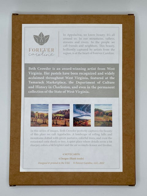 Landscape and Blue Sky All-Occasion Boxed Notecard Set | 4 Card Set