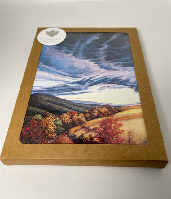 Landscape and Blue Sky All-Occasion Boxed Notecard Set | 4 Card Set