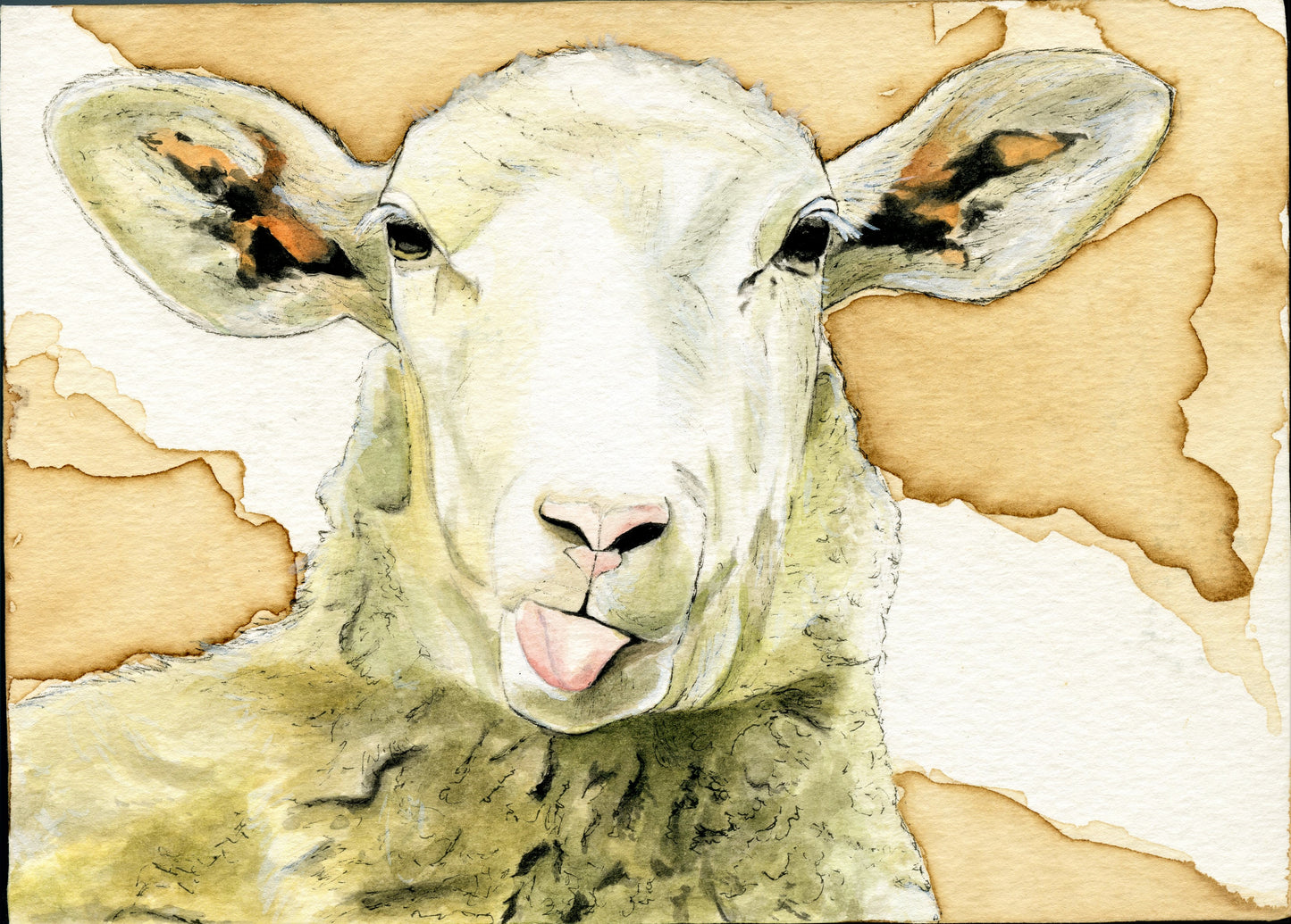 Farm Animals All-Occasion Blank Boxed Notecard Set | Chicken, Cow, Pig and Sheep Cards