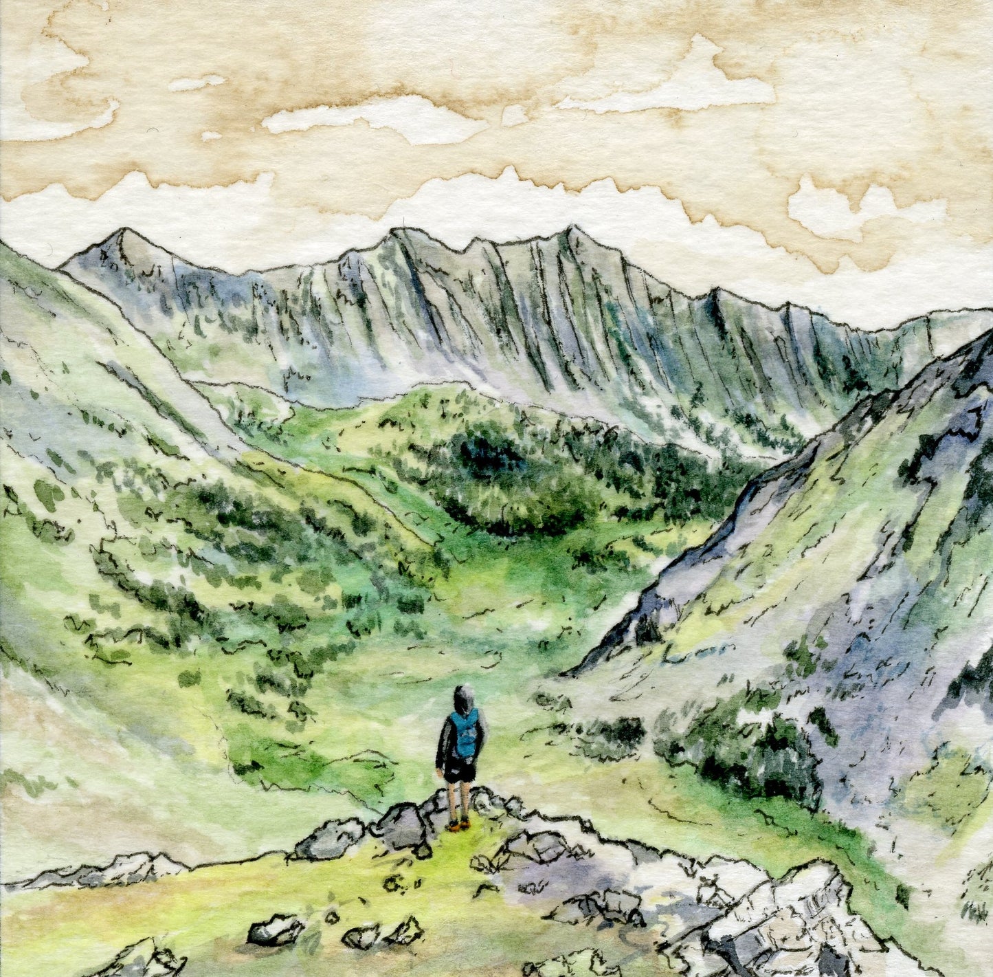 Appalachian Trail Blank Notecard Set | 4 Card Set