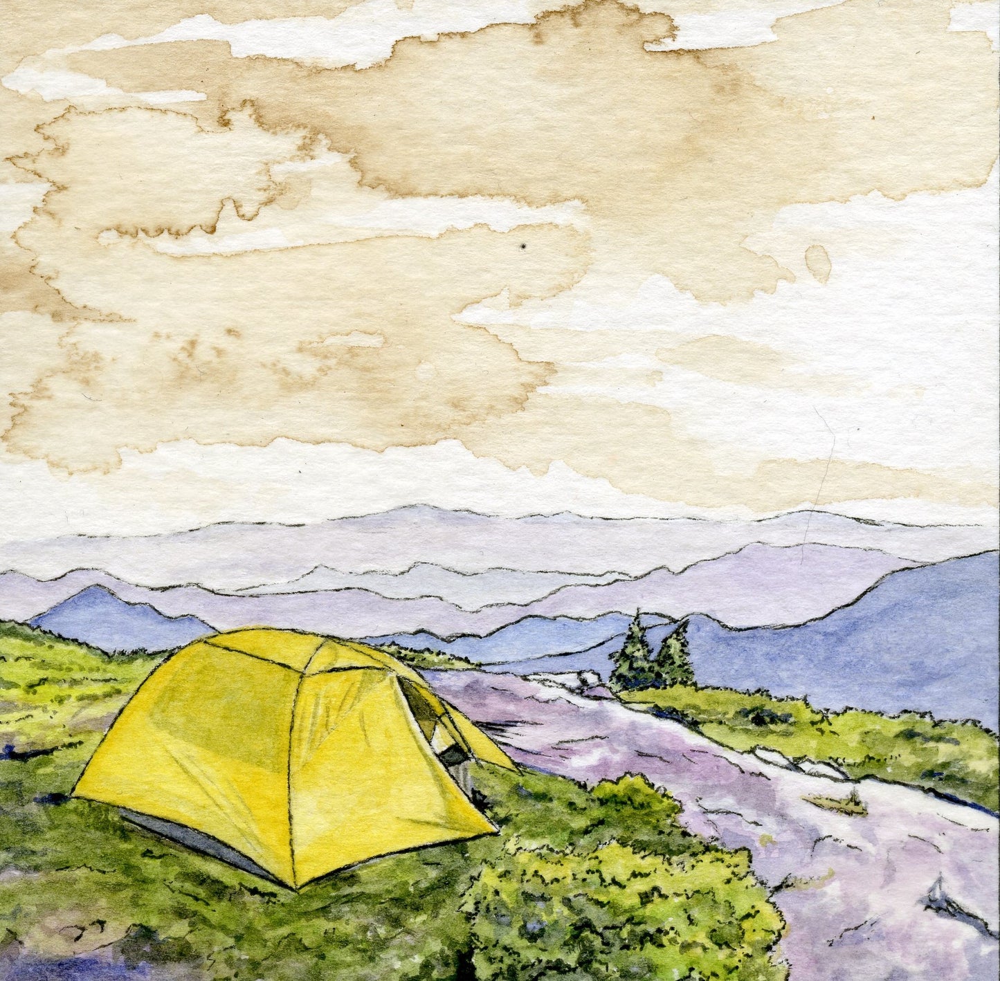 Appalachian Trail Blank Notecard Set | 4 Card Set