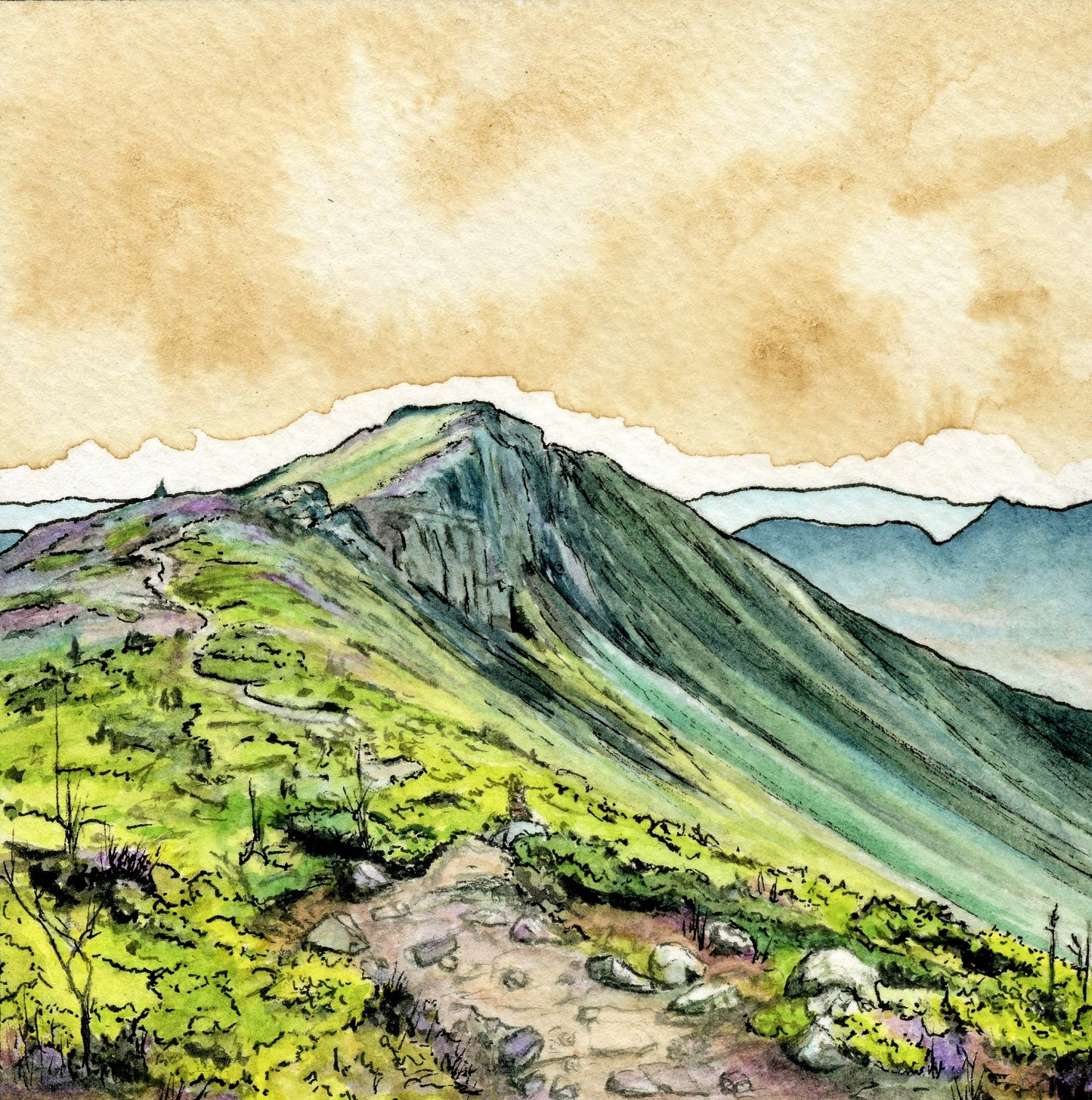 Appalachian Trail Blank Notecard Set | 4 Card Set