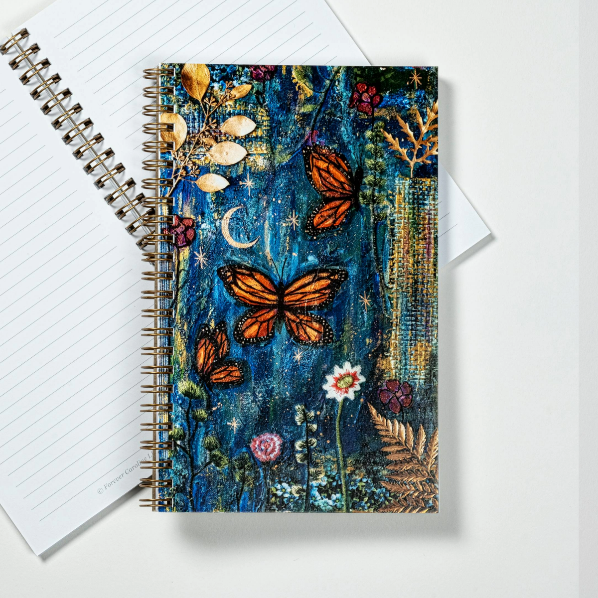 Butterflies and Flowers Elegant Journal