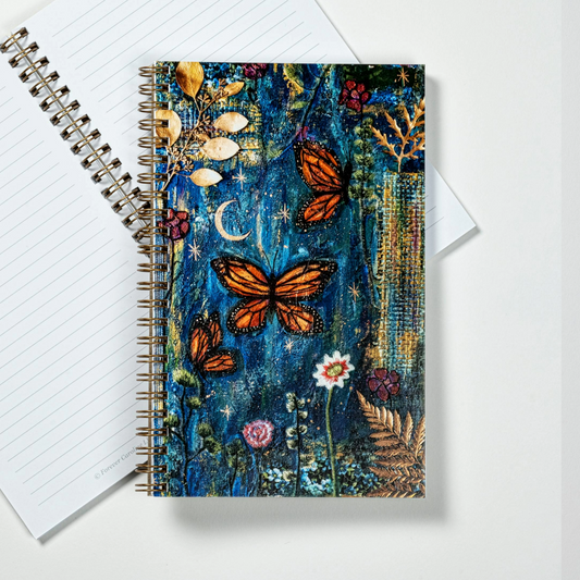 Butterflies and Flowers Elegant Journal