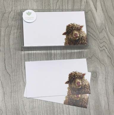 Sheep Portrait Market Bag Gift Set