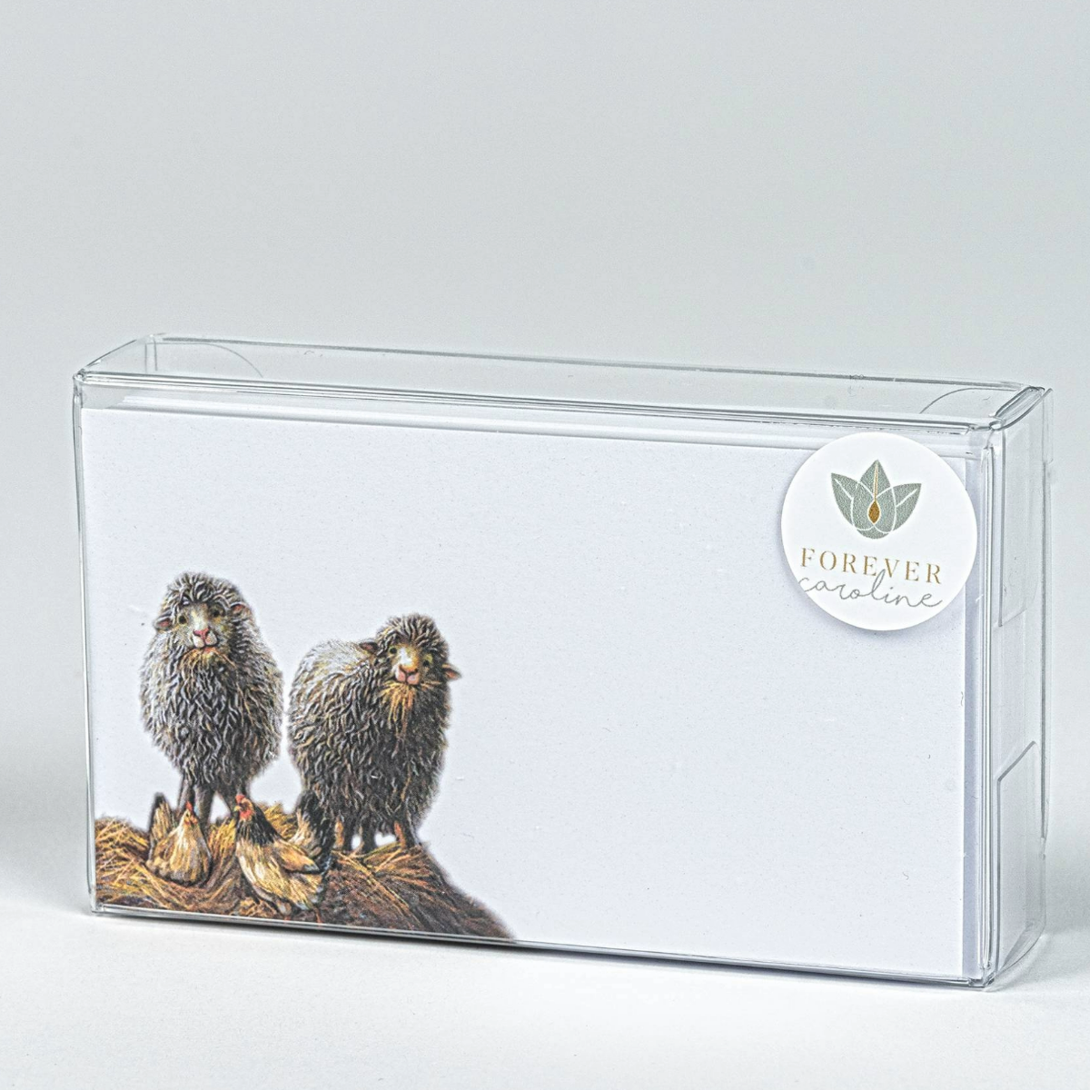 Sheep & Hens "Love Notes" Pack of 60 Tiny Cards