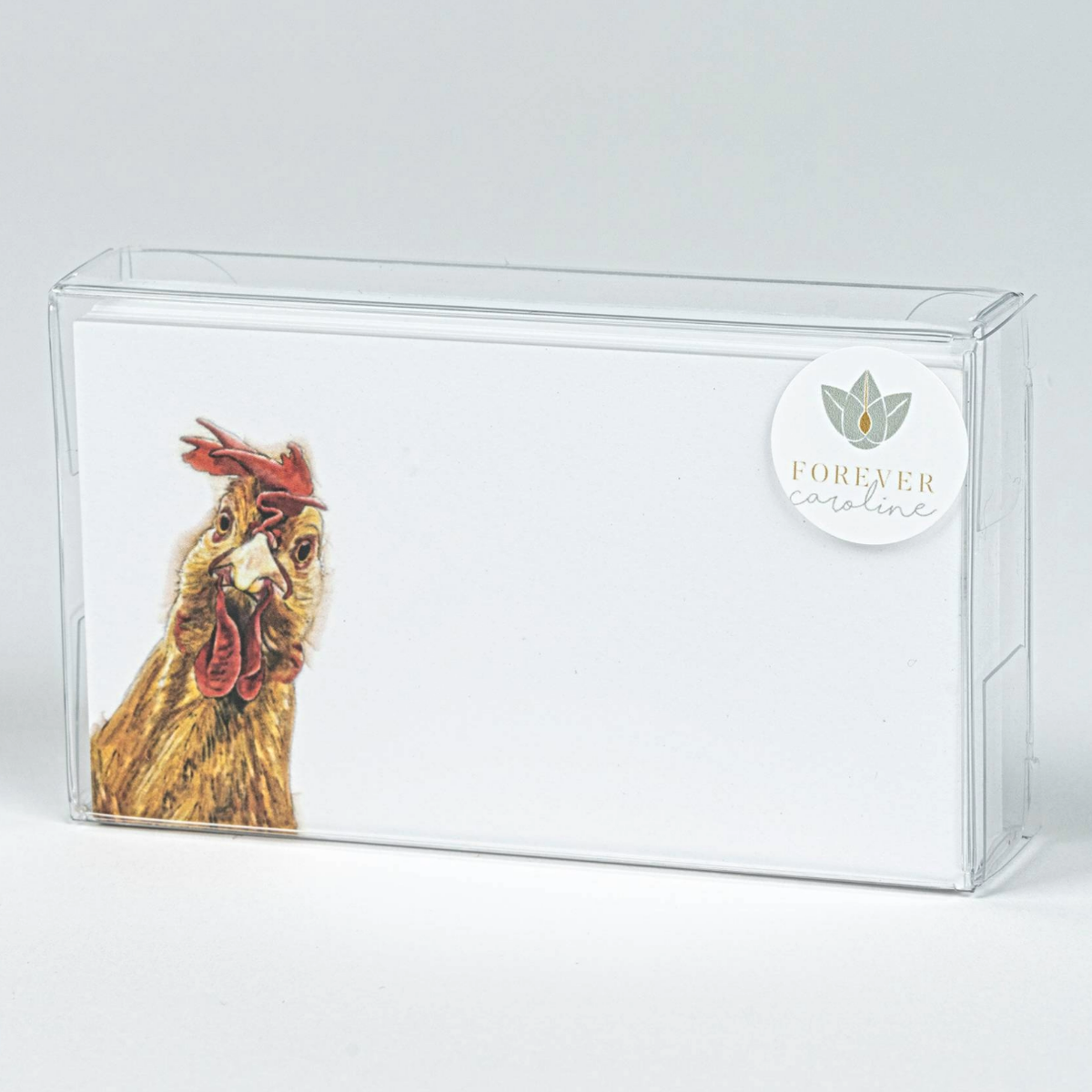 Chicken (Rooster) Love Notes Pack of 60 Tiny Cards