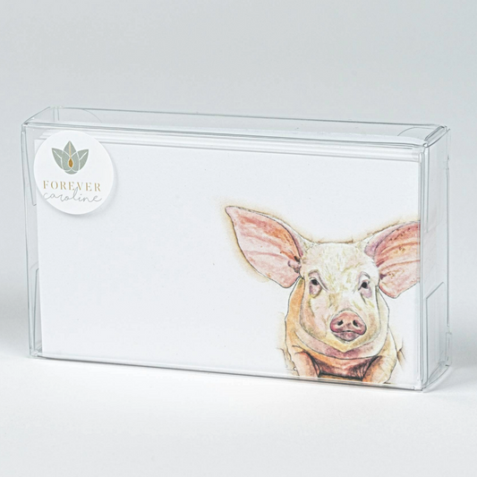 Pig "Love Notes" Pack of 60 Tiny Cards