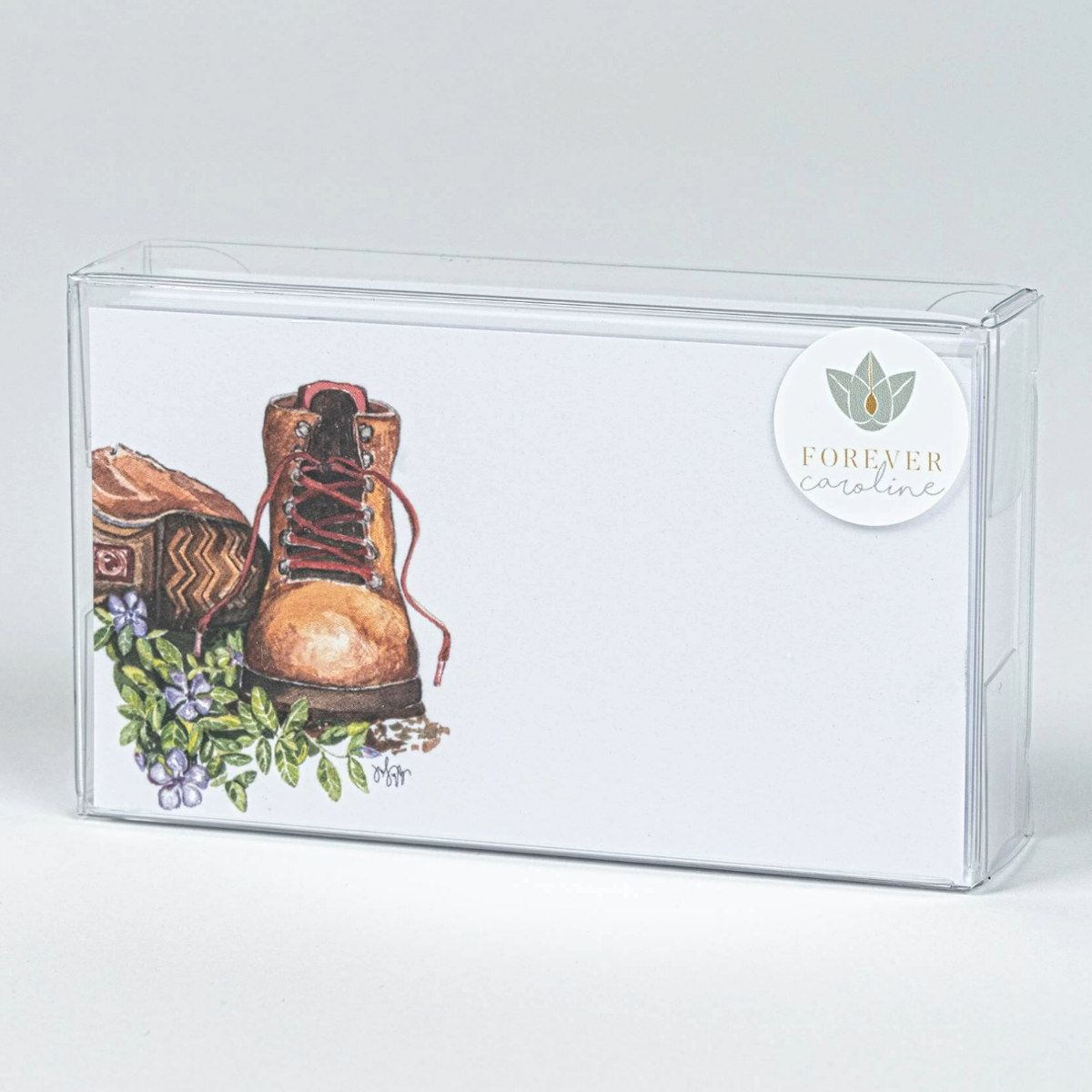 Hiking Boot "Love Notes" Pack of 60 Tiny Cards | CLOSE OUT SALE