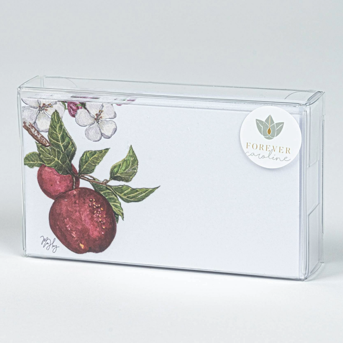 Teacher Appreciation Apple “Love Notes” Pack of 60 Tiny Cards
