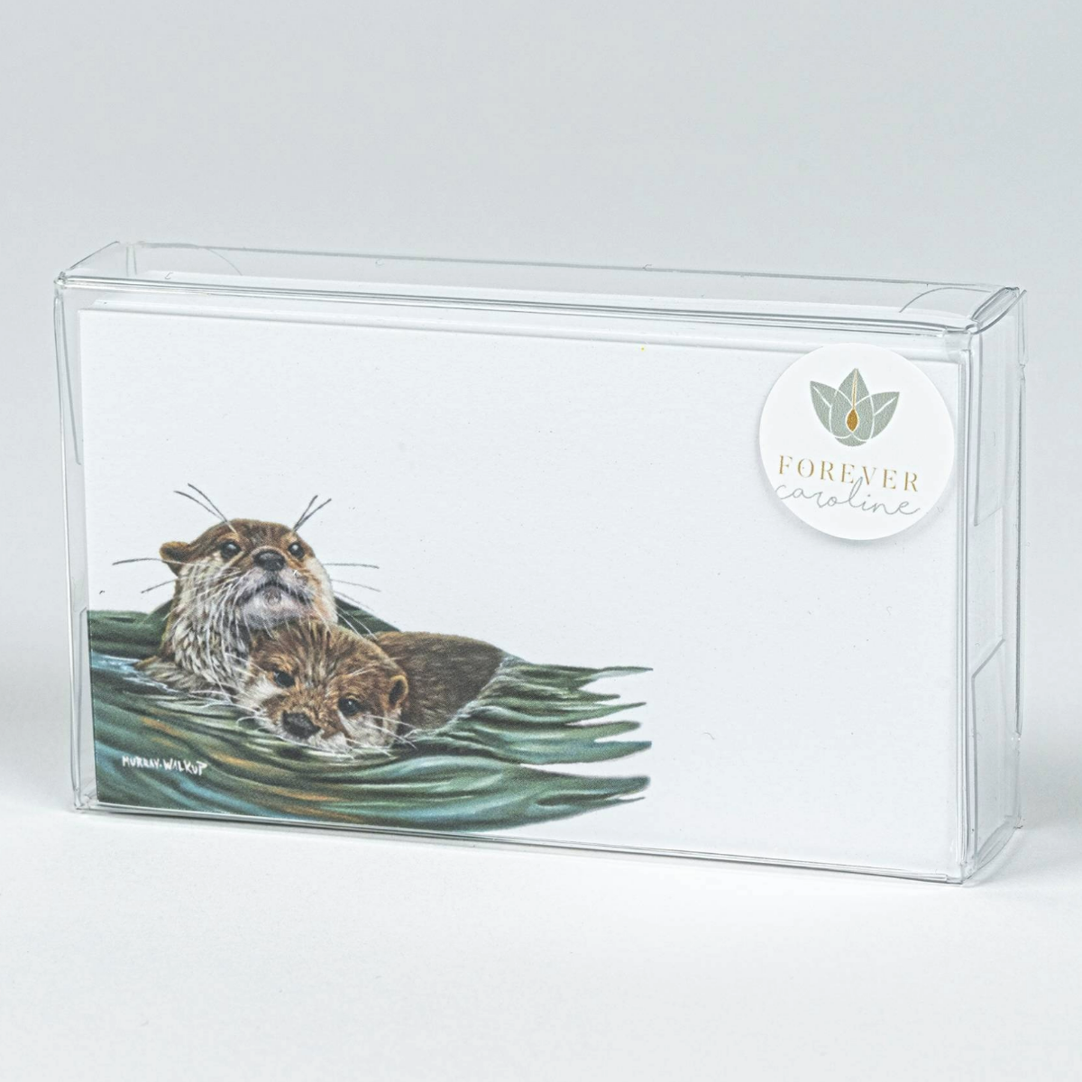 Otters "Love Notes" Pack of 60 Tiny Cards