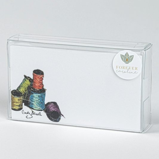 Sewing Spools of Thread “Love Notes” Pack of 60 Tiny Cards