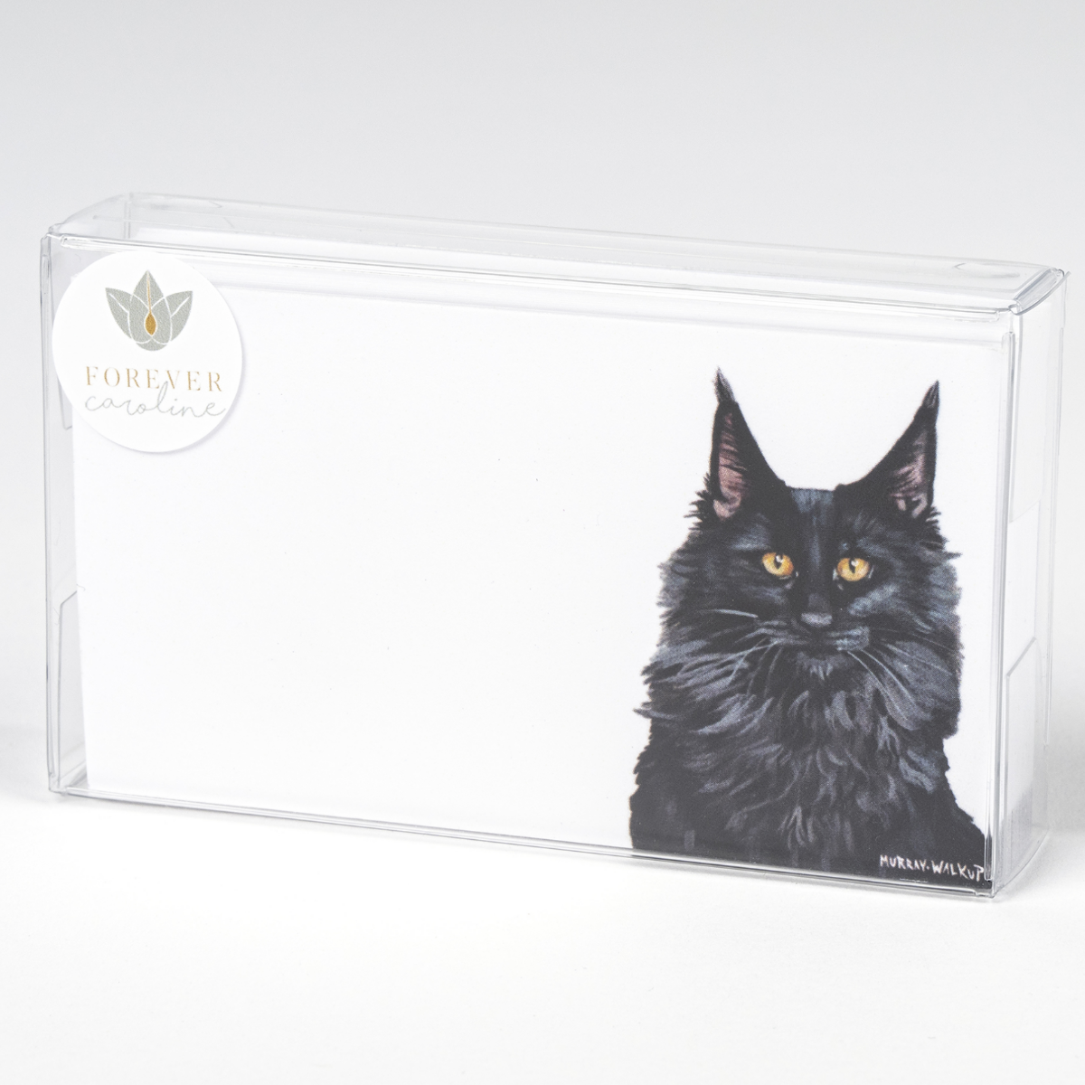 Black Cat "Love Notes" Pack of 60 Tiny Cards
