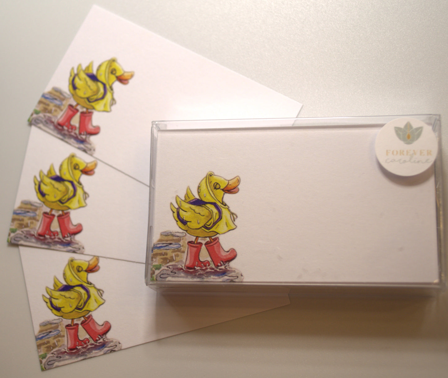 "Puddles the Duck" Love Notes