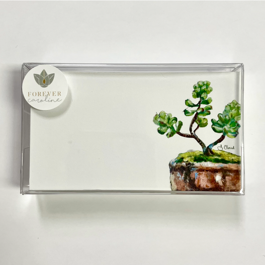 Succulents "Love Notes" Pack of 60 Tiny Cards