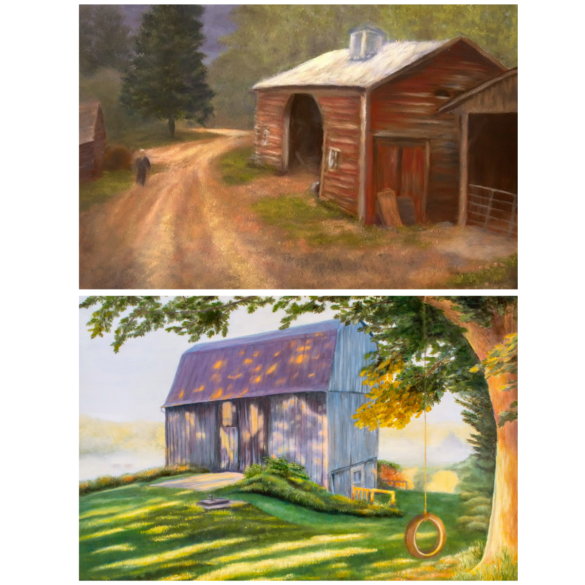 Barn Scenes All-Occasion Boxed Notecard Set | 4 Card Set