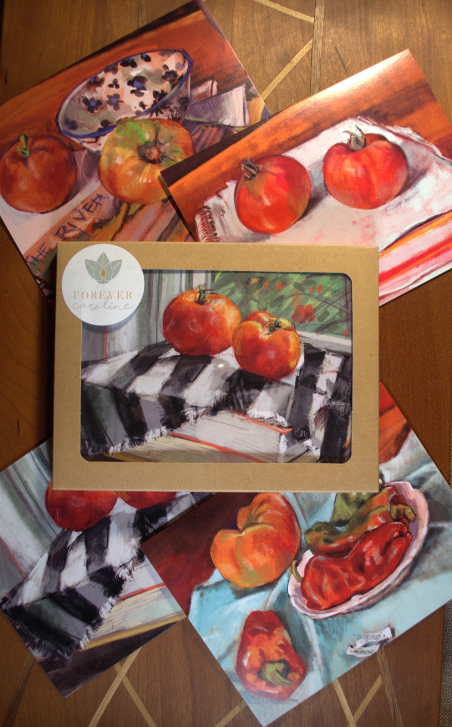 Red Tomatoes Boxed All-Occasion Notecard Set | 4 Card Set