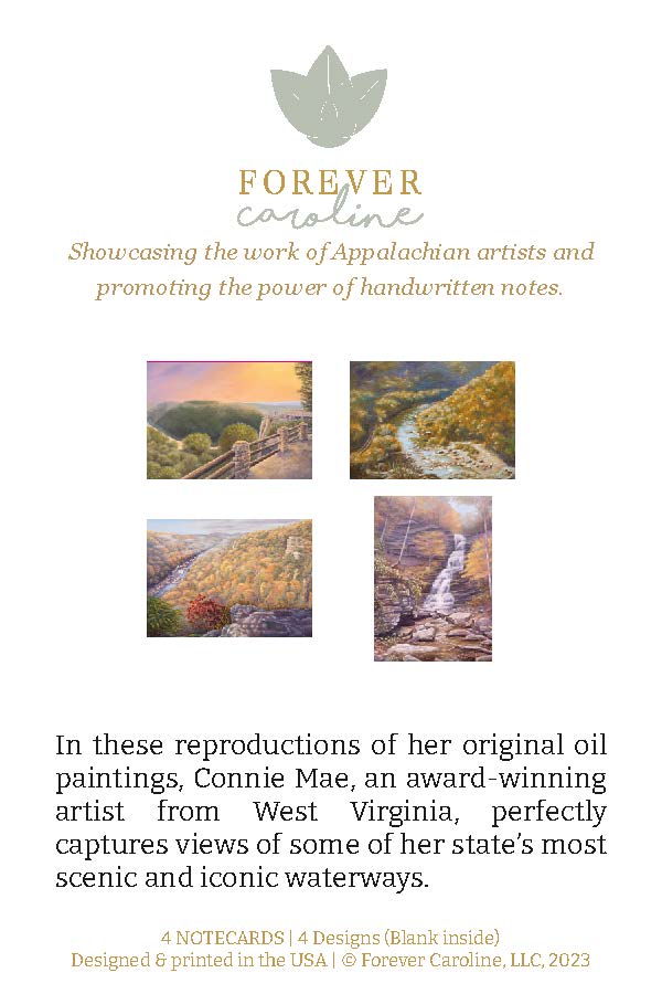 Iconic Waterways Blank All-Occasion Boxed Notecard Set | 4 Card Set