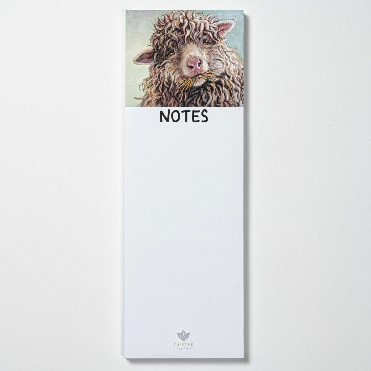 Sheep Portrait Magnetic Notepad