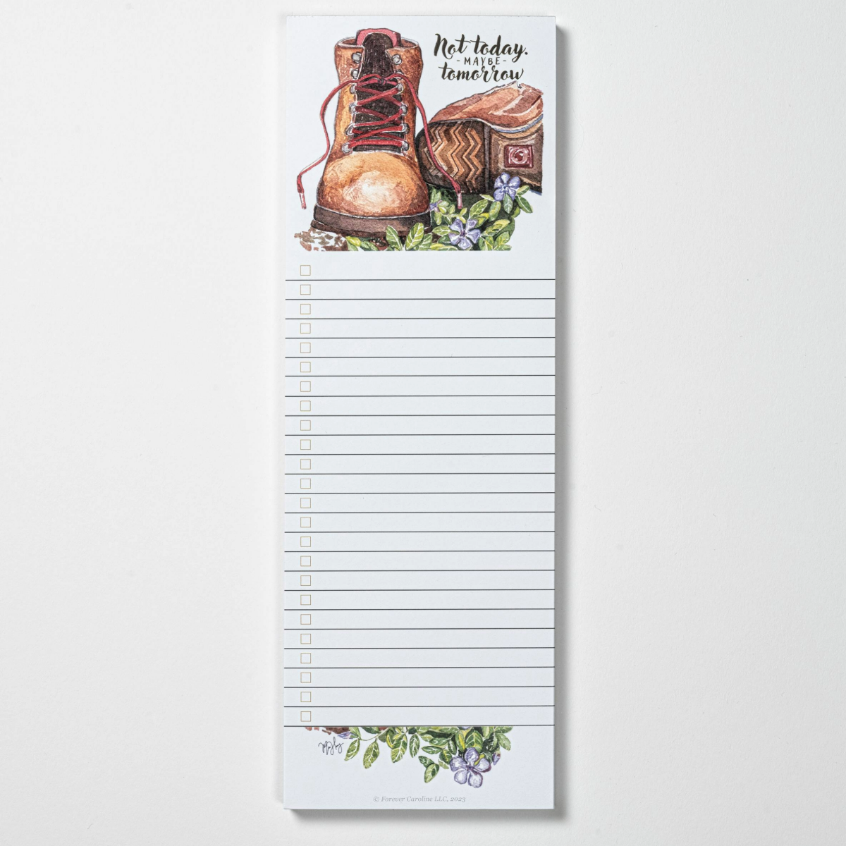 Hiking Boot Magnetic Notepad | CLOSE OUT SALE