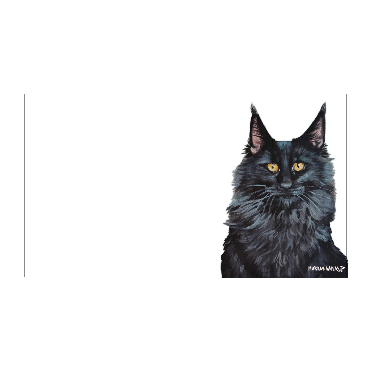 Black Cat "Love Notes" Pack of 60 Tiny Cards