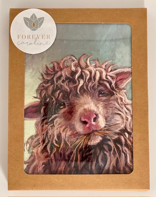 Sheep Variety All-Occasion Blank Boxed Notecard Set | 4 Card Set