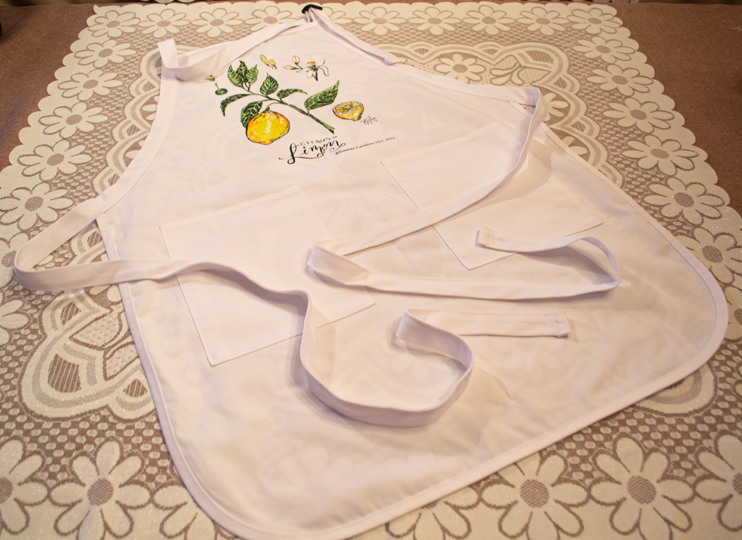 Citrus Limon Apron | CLOSE OUT SALE