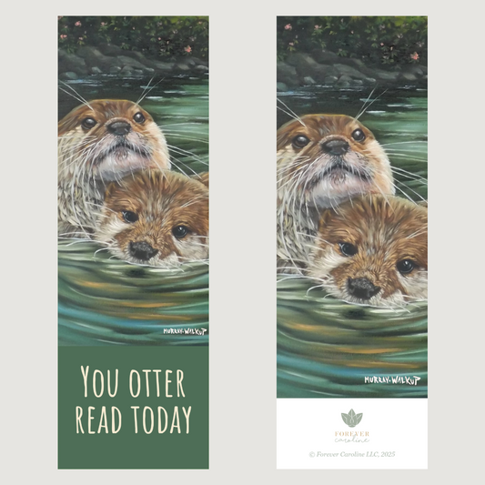 "You Otter Read Today" Two-Sided Bookmark with Tassel