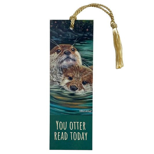 "You Otter Read Today" Two-Sided Bookmark with Tassel