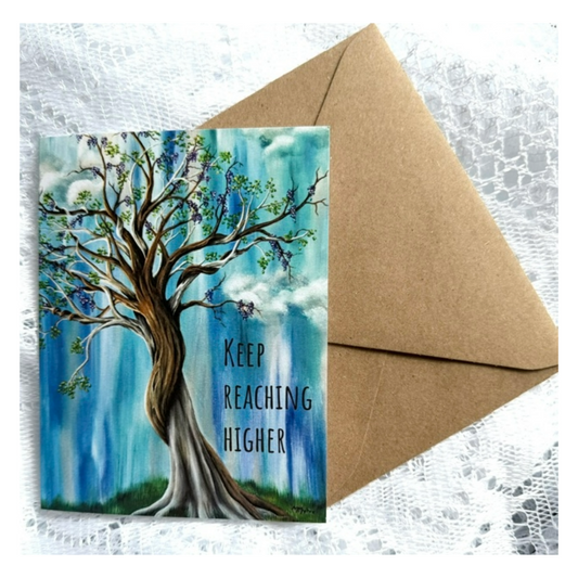 Inspirational Tree Fine Art Notecard | Single Card or Boxed Set of 4, 8 or 20