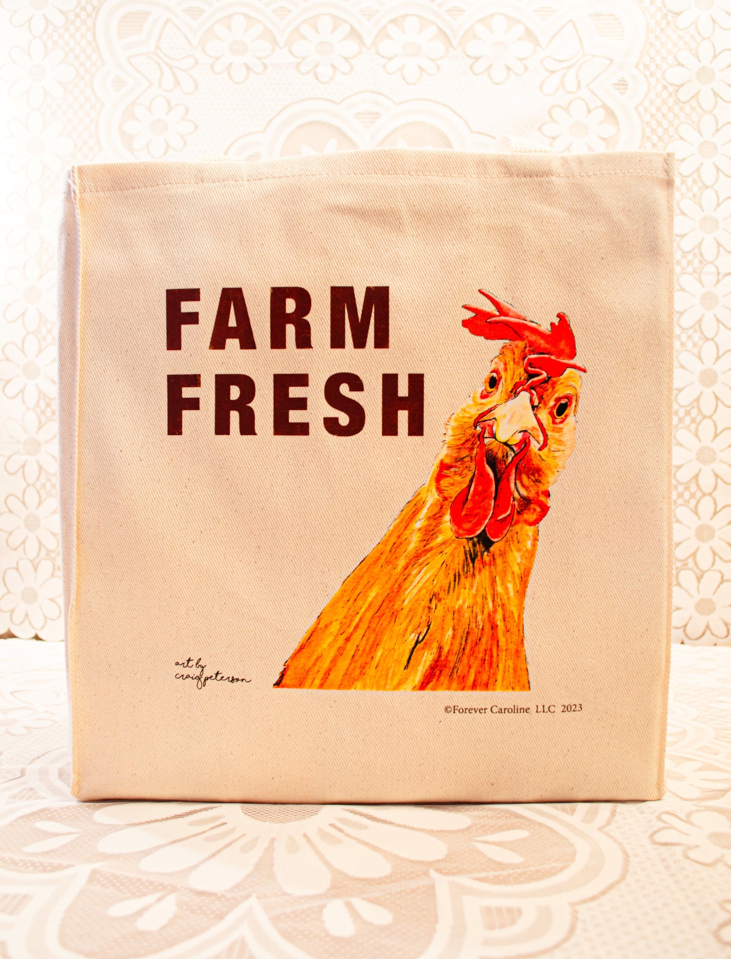 Peterson Chicken Reusable Market Bag