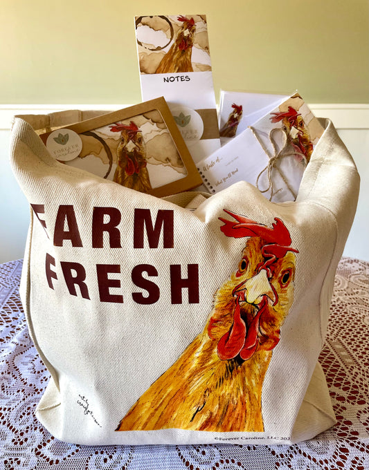 Peterson Chicken Market Bag Gift Set