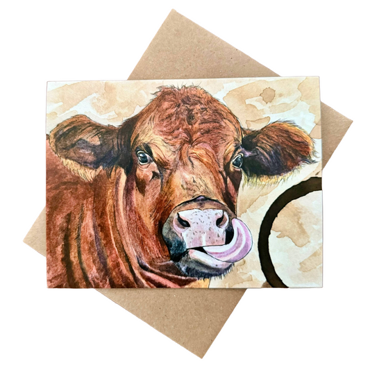 Cow All-Occasion Notecard | Single or Boxed Set of 4, 8 or 20