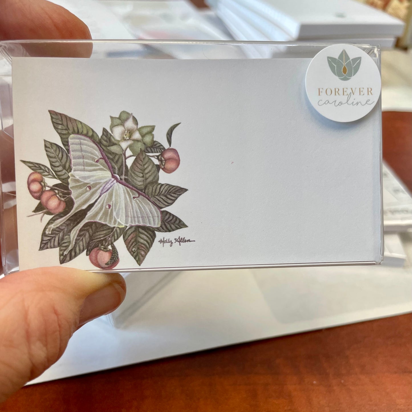 Luna Moth "Love Notes" Pack of 60 Tiny Cards