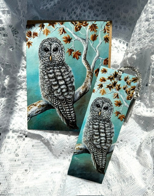Owl on Sycamore Tree Bookmark