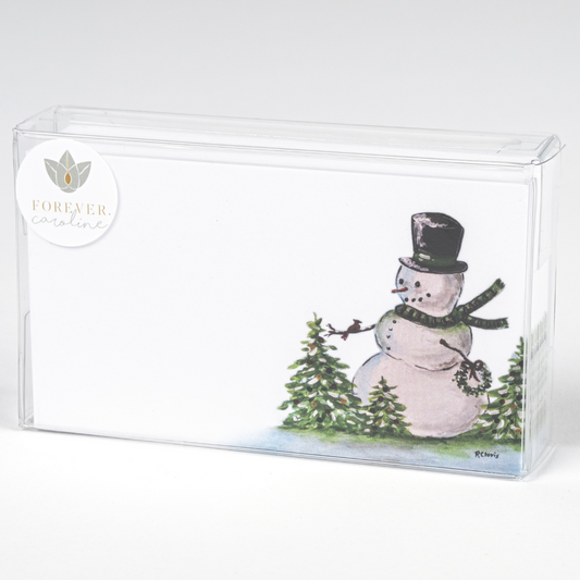 Snowman in the Woods "Love Notes" | Pack of 60 Tiny Cards