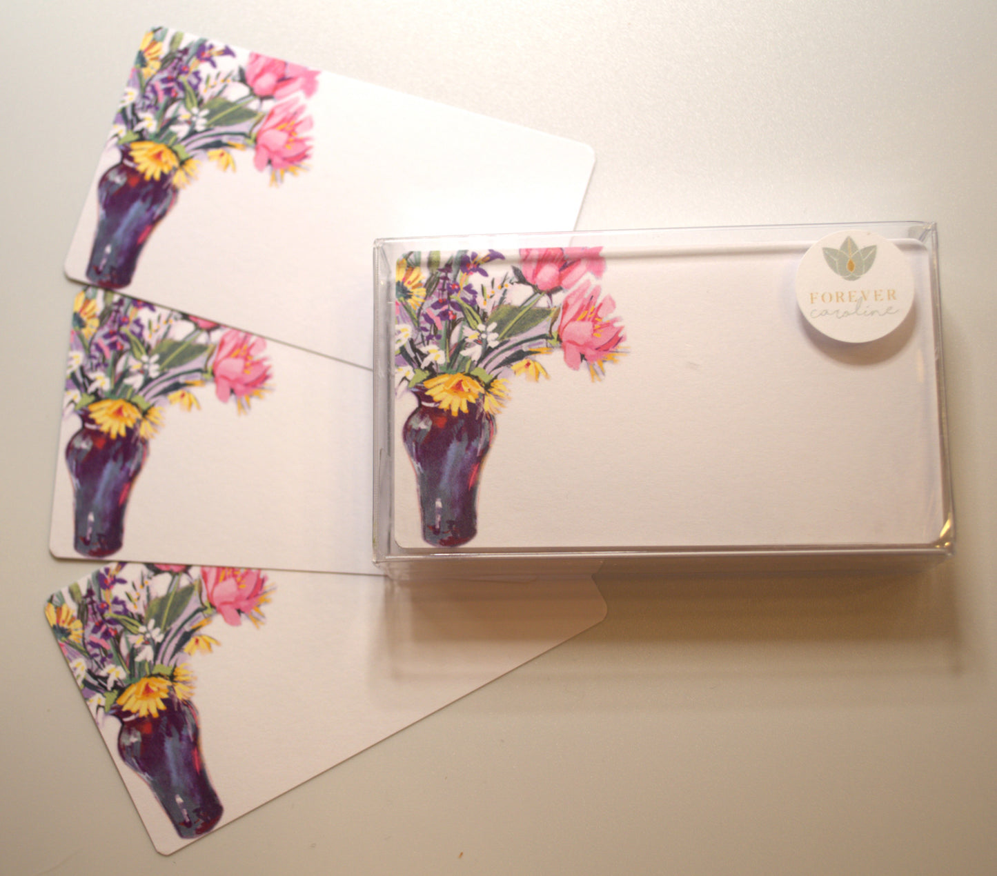 Nash Pink Flower Bouquet Love Notes