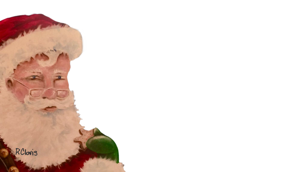 Classic Santa with Sugar Cookie "Love Notes" Pack of 60 Tiny Cards
