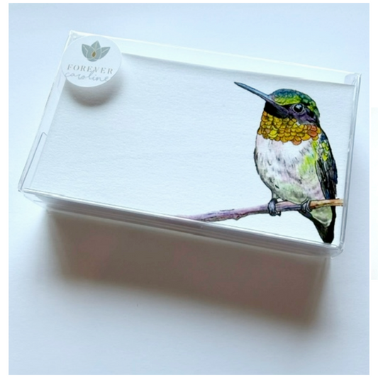 Hummingbird "Love Notes" Pack of 60 Tiny Cards