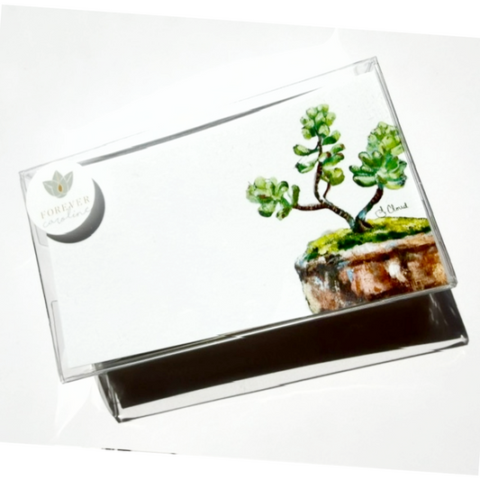 Succulents "Love Notes" Pack of 60 Tiny Cards