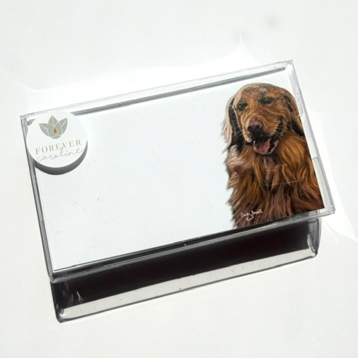 Golden Retriever “Love Notes” Pack of 60 Tiny Cards