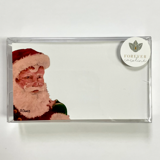 Classic Santa with Sugar Cookie "Love Notes" Pack of 60 Tiny Cards