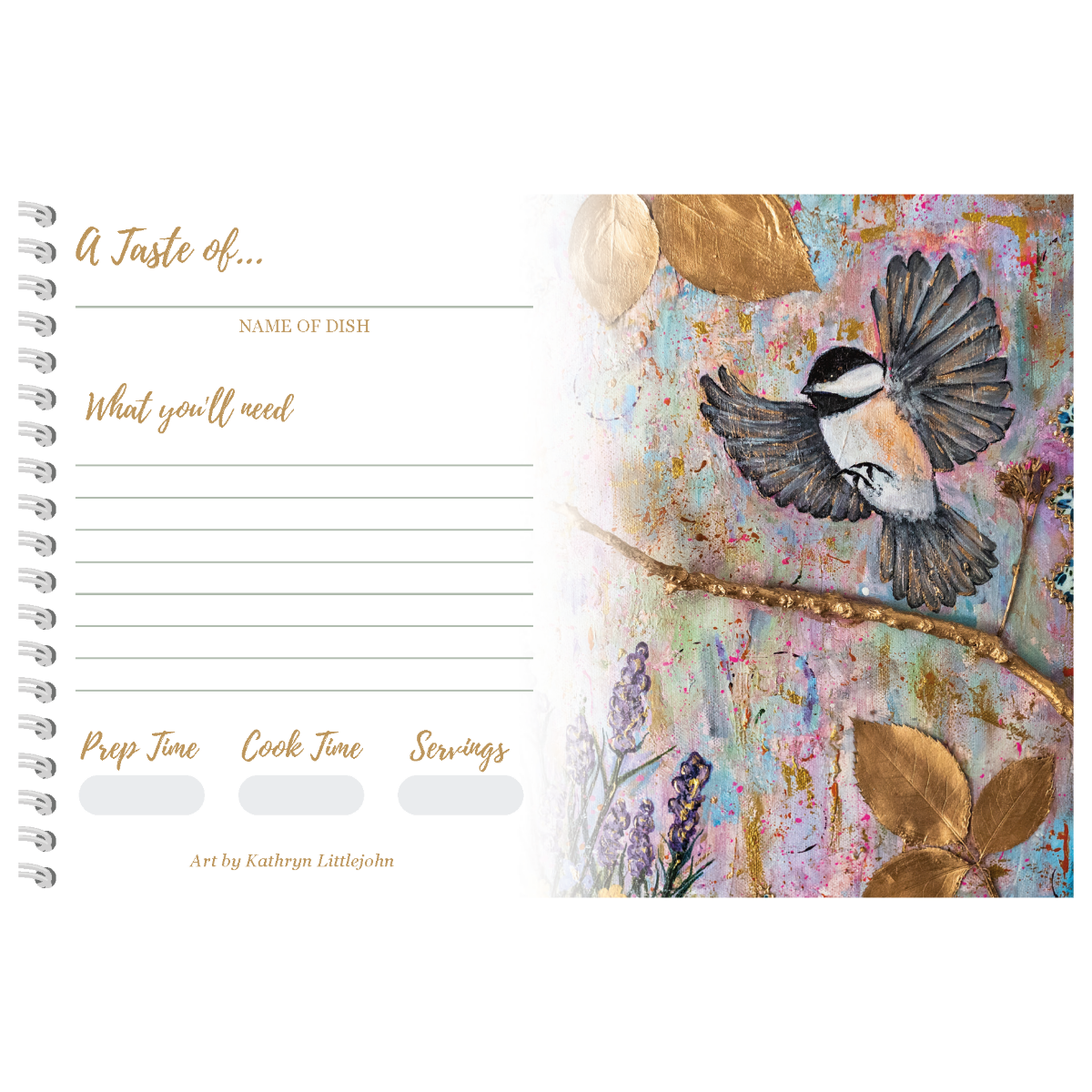 Littlejohn Chickadee Recipe Cards