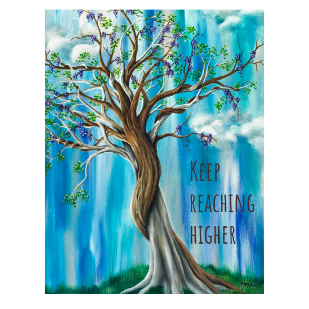 Inspirational Tree Fine Art Notecard | Single Card or Boxed Set of 4, 8 or 20