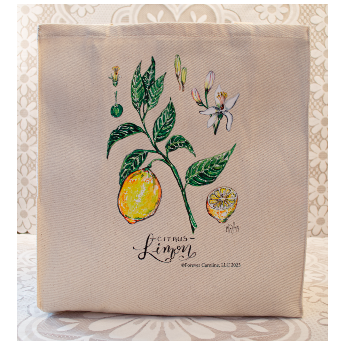 Henning Citrus Limon Reusable Market Bag