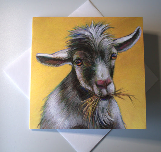 Goat All-Occasion Single Notecard OR 4-Card Set