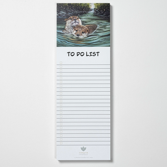 Walkup River Otters Magnetic Notepad