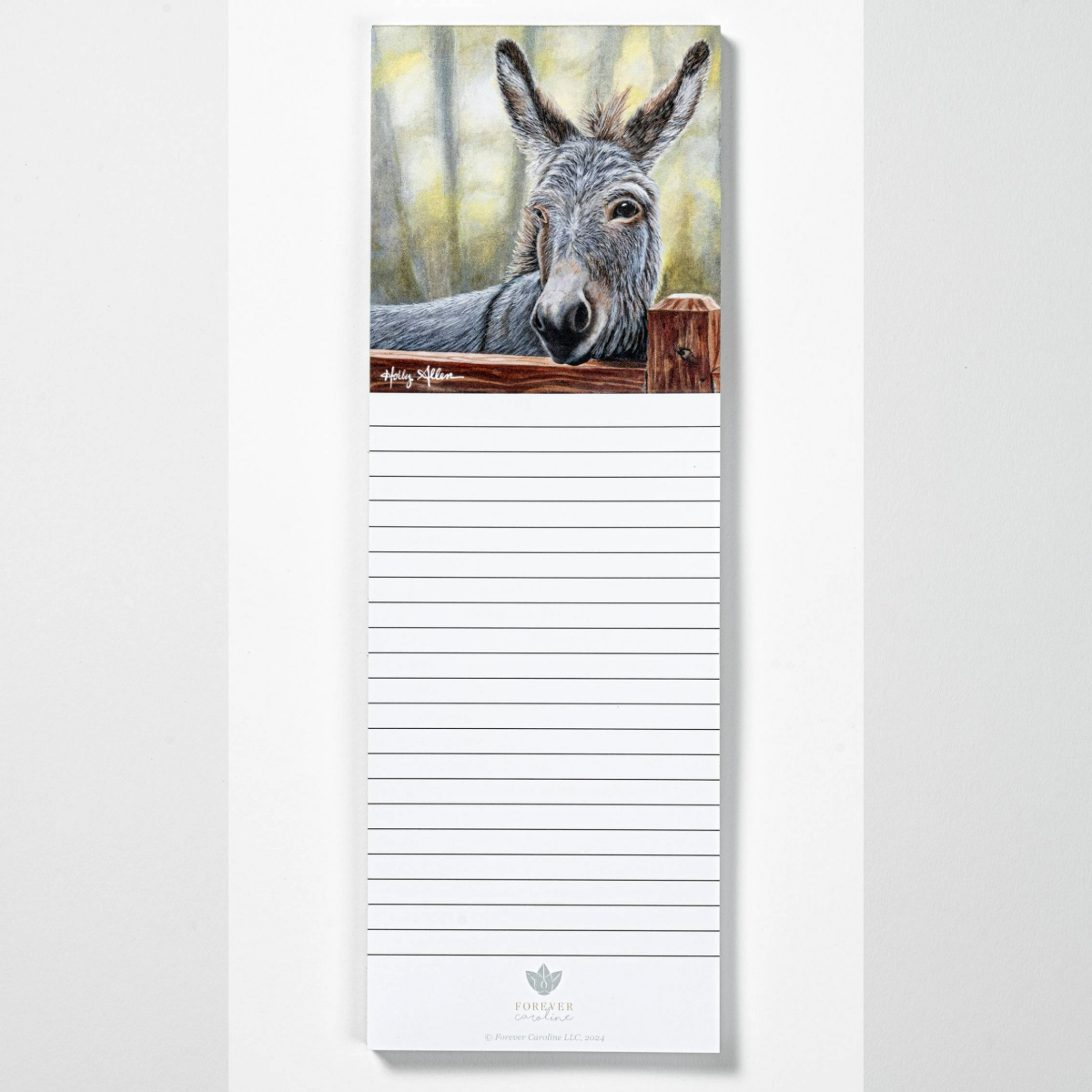 Allen Donkey Magnetic Notepad