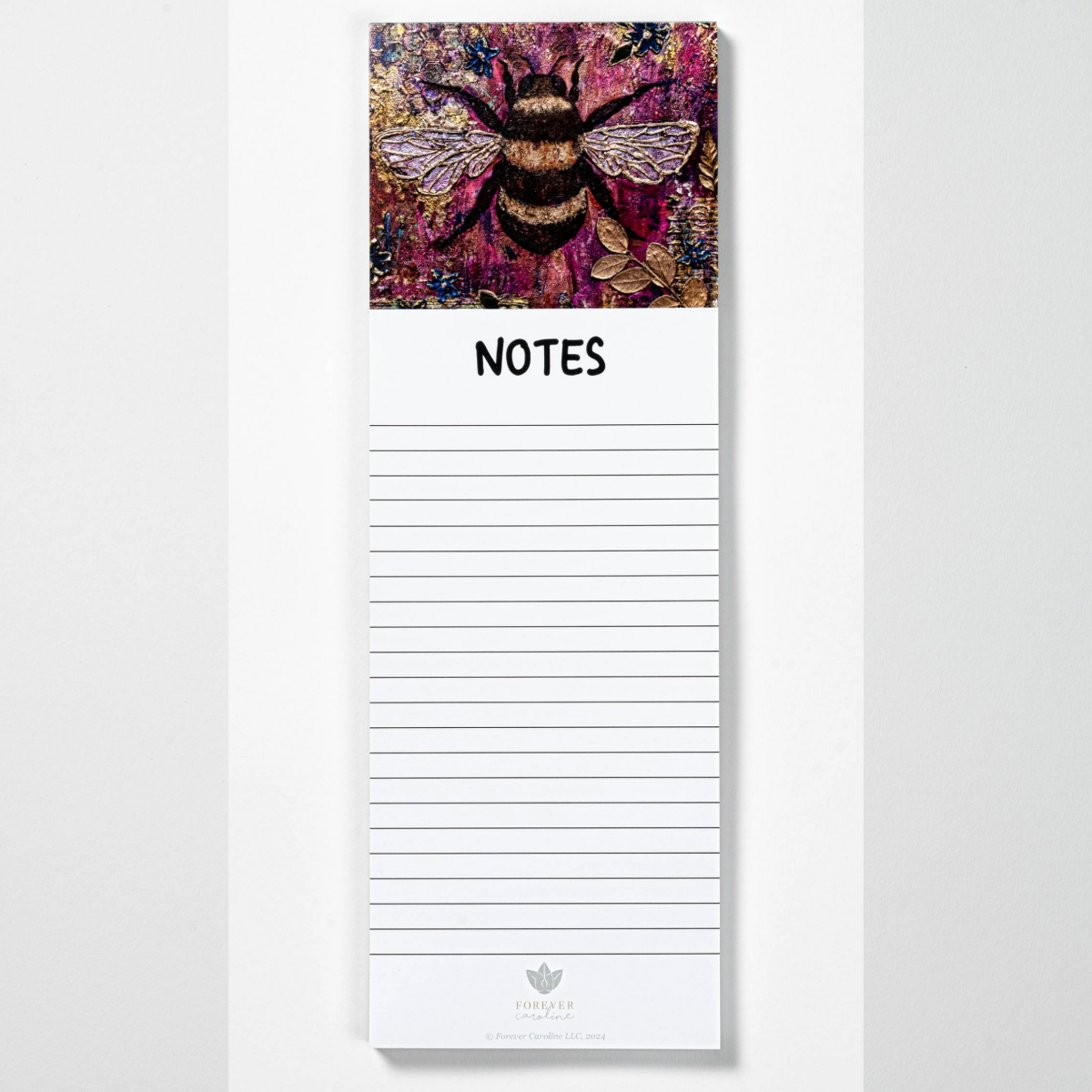 Littlejohn Bee Magnetic Notepad